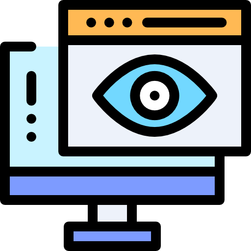 Icône de visibilité locale et SEO pour restaurant